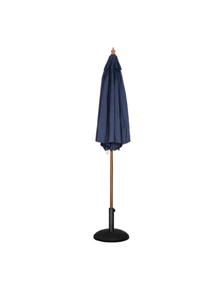 Parasol rond Bolero 3m bleu marine - 245 g/m² polyester