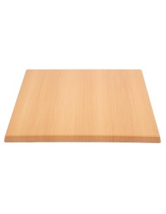 Plateau de table carré Bolero effet hêtre 700 mm - intérieur 2