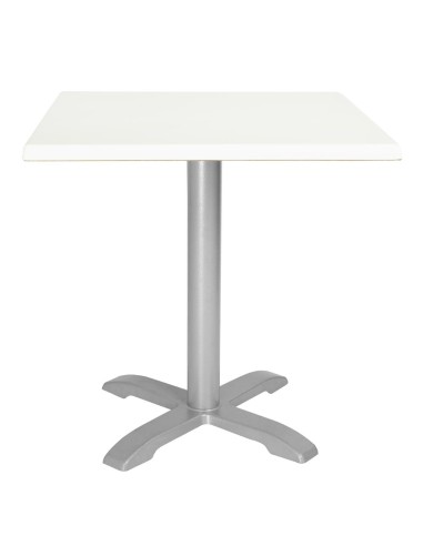 Plateau de table carré Bolero blanc cassé 600mm