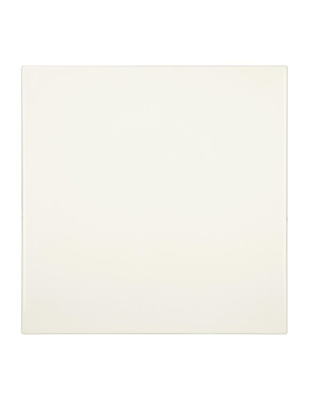 Plateau carré Bolero blanc cassé 700 mm - Résistant et hygiénique