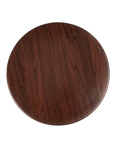 Plateau rond Bolero 600mm marron foncé - intérieur