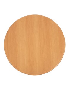 Plateau rond Bolero 600mm effet hêtre - intérieur
