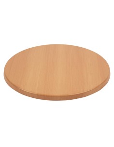 Plateau rond Bolero 600mm effet hêtre - intérieur 2