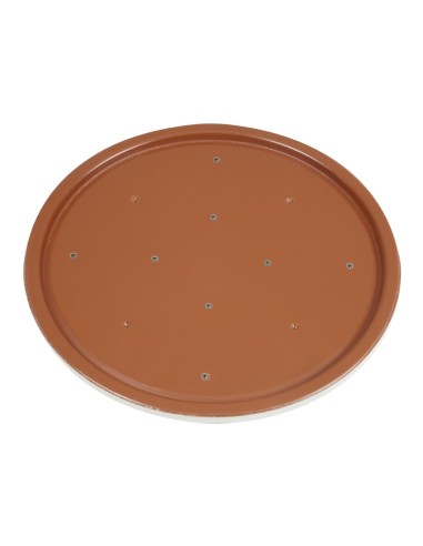 Plateau rond Bolero 600mm blanc cassé - Table intérieure