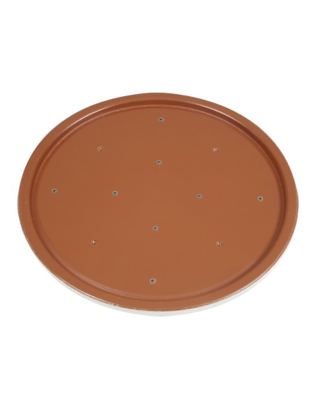 Plateau rond Bolero 600mm blanc cassé - Table intérieure