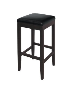 Tabourets bar haut Bolero noir - lot de 2
