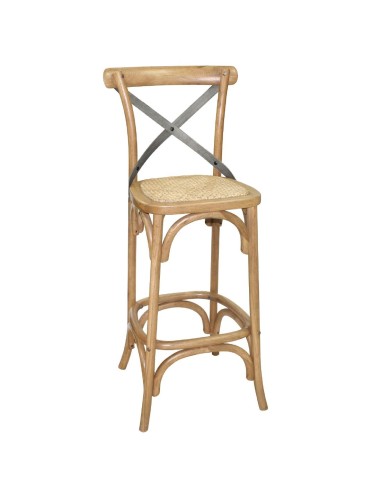 Tabouret de bar Bolero en bois vintage - 750 mm