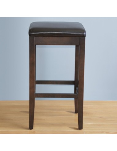 Tabourets bar haut Bolero noir - lot de 2