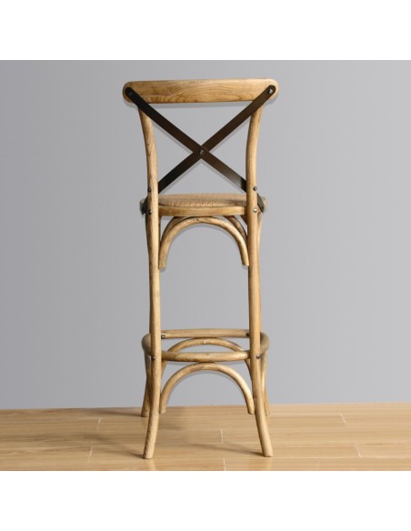 Tabouret de bar Bolero en bois vintage - 750 mm
