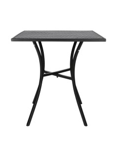 Table bistro carrée Bolero noire 700mm - légère et robuste 2
