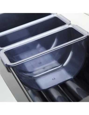 Boîte 5 compartiments dôme San Jamar