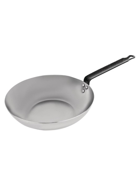 Wok en acier carbone Vogue 280mm - 2,75 L