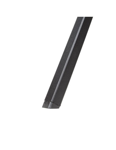 Table bistro carrée Bolero noire 700mm - légère et robuste