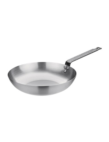 Wok en acier carbone Vogue 280mm - 2,75 L
