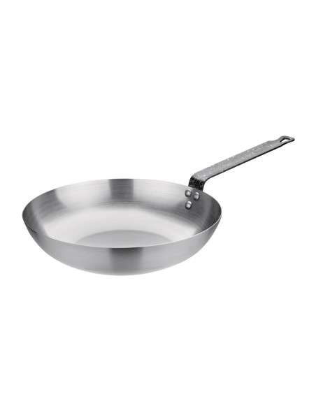 Wok en acier carbone Vogue 280mm - 2,75 L