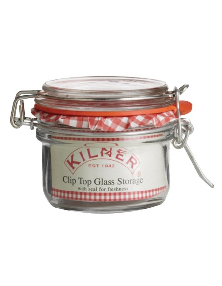 Bocal Kilner 125 ml - Clip métallique et joint hermétique