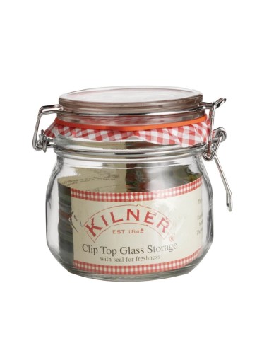Bocal à conserve Kilner 0,5L - Clip métallique