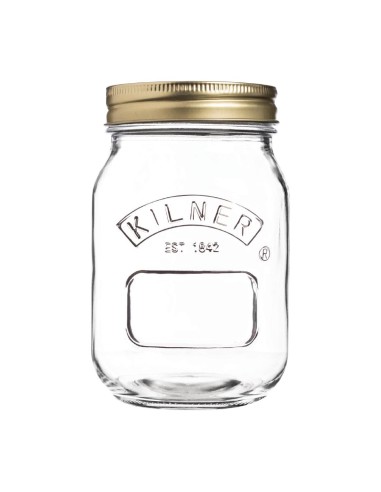 Bocal à conserves Kilner 500ml - Couvercle vis hermétique