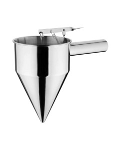 Entonnoir à piston inox 1,3 L Vogue - précision 2