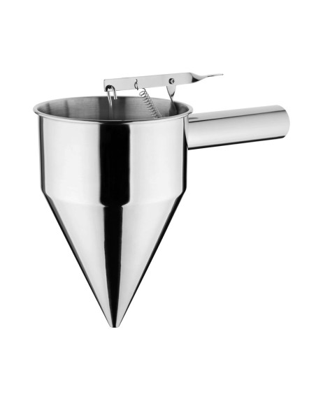 Entonnoir à piston inox 1,3 L Vogue - précision