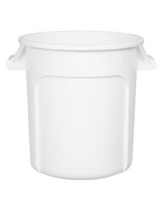 Conteneur rond blanc Vogue 38L - Polypropylène