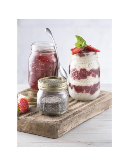 Bocal à conserves Kilner 250 ml - couvercle à vis hermétique