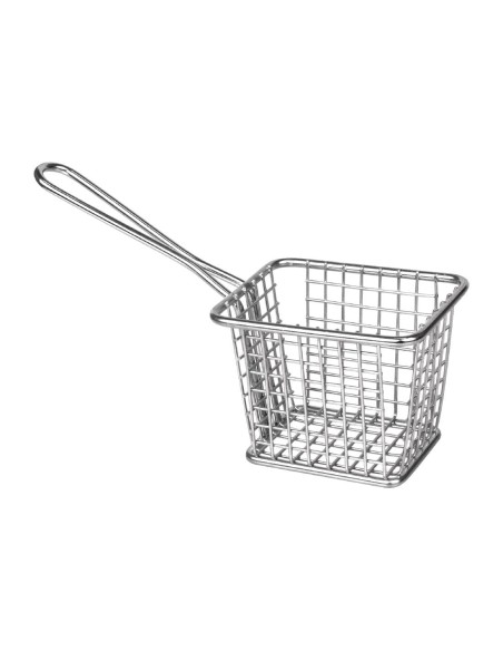 Petit panier carré de présentation Olympia - 80x100mm