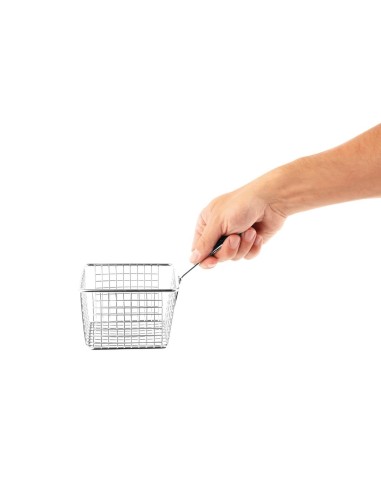 Grand panier carré de présentation Olympia - 80x120mm