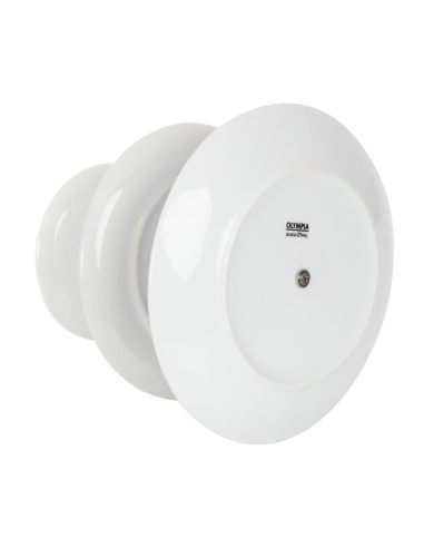 Présentoir à gâteaux 3 niveaux Olympia - Porcelaine blanche