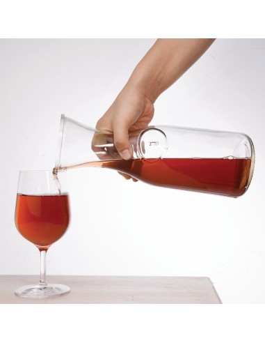 Carafe en verre Olympia 1L - Lot de 6
