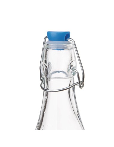 Bouteille d'eau en verre Olympia 1L - Lot de 6