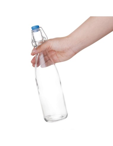 Bouteilles d'eau en verre Olympia 0,5L - Lot de 6