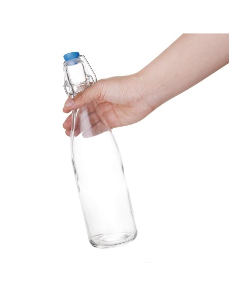Bouteilles d'eau en verre Olympia 0,5L - Lot de 6