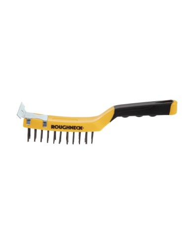 Brosse pour gril Roughneck avec grattoir - 300 mm