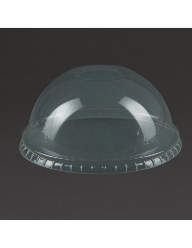 Couvercles dôme PLA compostables Vegware 340ml/454ml - Lot 1000