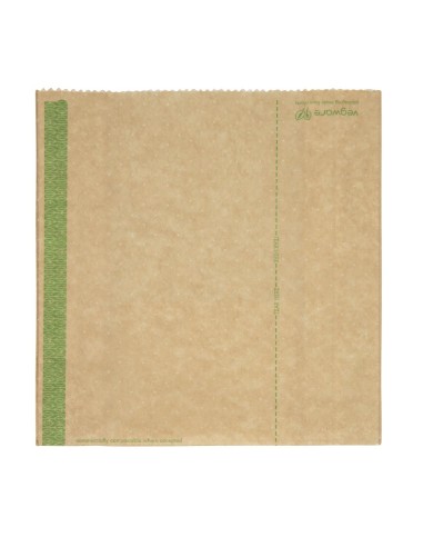 Sachets panini kraft compostables Vegware - lot de 500