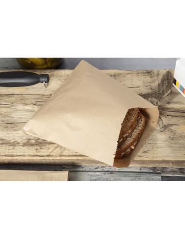 Sachets sandwich compostables Vegware - lot de 1000