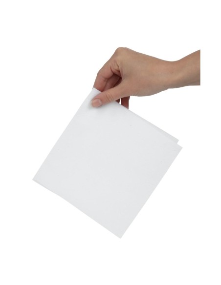 Serviettes snacking blanches 330x330 mm - Lot 5000
