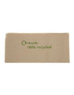 Serviettes 1 pli papier recyclé 320x300 mm - 6000 pcs