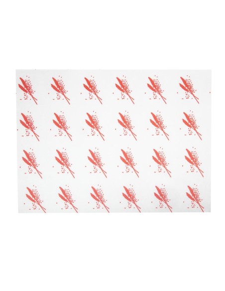 Emballages burgers rouges Britin - Lot de 1000