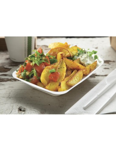 Barquettes à frites compostables Vegware 175mm - Lot de 500