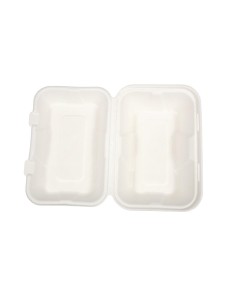 Boîtes repas compostables Vegware 228mm - Lot de 200 2