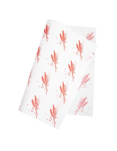 Emballages burgers rouges Britin - Lot de 1000