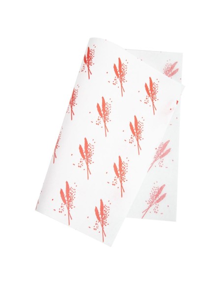 Emballages burgers rouges Britin - Lot de 1000