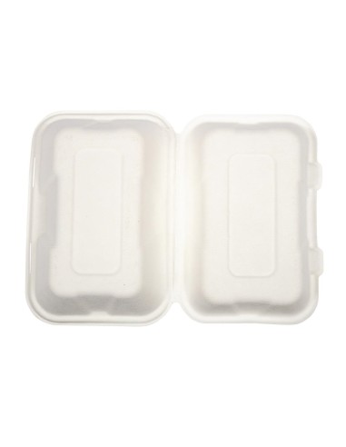 Boîtes repas compostables Vegware 228mm - Lot de 200