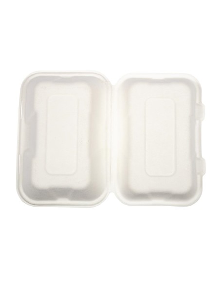Boîtes repas compostables Vegware 228mm - Lot de 200