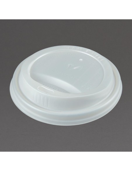 Couvercles CPLA Vegware 225ml - lot de 1000