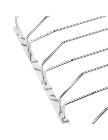 Support pour verres à pied 5 glissières Olympia - Porte-verres CHR