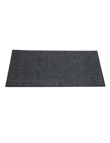 Tapis d'entrée gris Jantex 900 x 600 mm - Antidérapant
