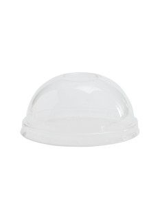Couvercles dôme compostables Vegware 170ml/230ml - Lot 1000